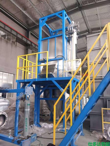 全密闭吨袋拆包机（带除尘）