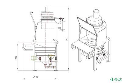 无尘投料站、小袋拆包站